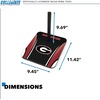 image:imageWild Sports Solid Wood College Quoits Set with Direct Print HD Team Graphics  Tailgate Ring Toss Game  Great Gift for Any NCAA Fan Ring Toss Outdoor Games for The BeachGeorgia Bulldogs