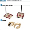 image:imageWild Sports Solid Wood College Quoits Set with Direct Print HD Team Graphics  Tailgate Ring Toss Game  Great Gift for Any NCAA Fan Ring Toss Outdoor Games for The BeachOklahoma Sooners