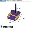 image:imageWild Sports Solid Wood College Quoits Set with Direct Print HD Team Graphics  Tailgate Ring Toss Game  Great Gift for Any NCAA Fan Ring Toss Outdoor Games for The BeachLSU Tigers