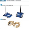 image:imageWild Sports Solid Wood College Quoits Set with Direct Print HD Team Graphics  Tailgate Ring Toss Game  Great Gift for Any NCAA Fan Ring Toss Outdoor Games for The BeachKentucky Wildcats