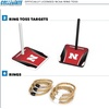 image:imageWild Sports Solid Wood College Quoits Set with Direct Print HD Team Graphics  Tailgate Ring Toss Game  Great Gift for Any NCAA Fan Ring Toss Outdoor Games for The BeachNebraska Cornhuskers