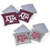 image:imageNCAA College Dual Sided Bean Bags by Wild Sports 8 Count Premium Toss Bags for Cornhole Set  Great for Tailgates Outdoors BackyardTexas AM Aggies