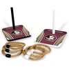 image:imageWild Sports Solid Wood College Quoits Set with Direct Print HD Team Graphics  Tailgate Ring Toss Game  Great Gift for Any NCAA Fan Ring Toss Outdoor Games for The BeachFlorida State Seminoles