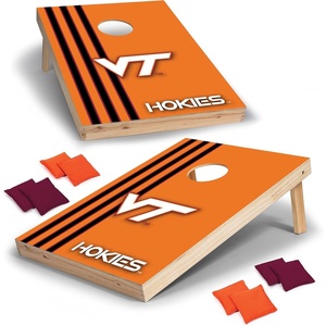 image:image2 x 3 Solid Wood Cornhole Set with Direct Print HD Team Graphics  Great Gift for Any NCAA Fan Bean Bag Toss Family Outdoor GamesArkansas Razorbacks