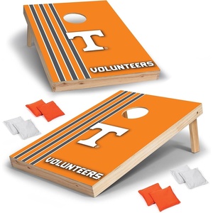 image:image2 x 3 Solid Wood Cornhole Set with Direct Print HD Team Graphics  Great Gift for Any NCAA Fan Bean Bag Toss Family Outdoor GamesTennessee Volunteers