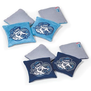 image:imageNCAA College Dual Sided Bean Bags by Wild Sports 8 Count Premium Toss Bags for Cornhole Set  Great for Tailgates Outdoors BackyardNorth Carolina Tar Heels