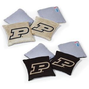 image:imageNCAA College Dual Sided Bean Bags by Wild Sports 8 Count Premium Toss Bags for Cornhole Set  Great for Tailgates Outdoors BackyardPurdue Boilermakers