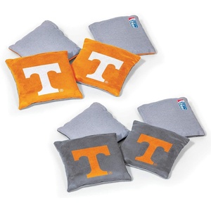 image:imageNCAA College Dual Sided Bean Bags by Wild Sports 8 Count Premium Toss Bags for Cornhole Set  Great for Tailgates Outdoors BackyardTennessee Volunteers