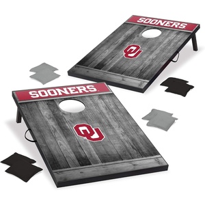 image:imageWild Sports 2x3 MDF Wood NCAA College Cornhole SetOklahoma Sooners
