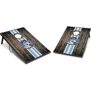 image:imageWild Sports NCAA 2 x 3 MDF Deluxe Cornhole Set  with Corners and ApronsNorth Carolina Tar Heels