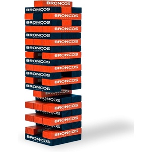 image:imageWild Sports NFL Denver Broncos Table Top Stackers 3 x 1 x 5 Team Color