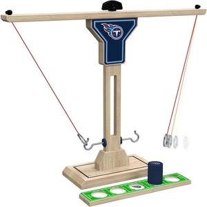 image:imageWild Sports NFL Tennessee Titans Wooden Ring Swing Battle  HeadtoHead Ring Toss Hook amp Ring Game for NFL Fans