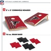 image:imageNFL 2 x 3 Solid Wood Cornhole Set with Direct Print HD Team Graphics  Great Gift for Any Football Fan Bean Bag Toss Family Outdoor GamesAtlanta Falcons