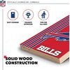 image:imageNFL 2 x 3 Solid Wood Cornhole Set with Direct Print HD Team Graphics  Great Gift for Any Football Fan Bean Bag Toss Family Outdoor GamesBuffalo Bills