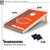 image:imageNFL 2 x 3 Solid Wood Cornhole Set with Direct Print HD Team Graphics  Great Gift for Any Football Fan Bean Bag Toss Family Outdoor GamesChicago Bears