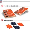 image:imageNFL 2 x 3 Solid Wood Cornhole Set with Direct Print HD Team Graphics  Great Gift for Any Football Fan Bean Bag Toss Family Outdoor GamesChicago Bears