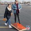 image:imageNFL 2 x 3 Solid Wood Cornhole Set with Direct Print HD Team Graphics  Great Gift for Any Football Fan Bean Bag Toss Family Outdoor GamesChicago Bears