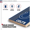 image:imageNFL 2 x 3 Solid Wood Cornhole Set with Direct Print HD Team Graphics  Great Gift for Any Football Fan Bean Bag Toss Family Outdoor GamesIndianapolis Colts