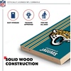 image:imageNFL 2 x 3 Solid Wood Cornhole Set with Direct Print HD Team Graphics  Great Gift for Any Football Fan Bean Bag Toss Family Outdoor GamesJacksonville Jaguars