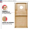 image:imageNFL 2 x 3 Solid Wood Cornhole Set with Direct Print HD Team Graphics  Great Gift for Any Football Fan Bean Bag Toss Family Outdoor GamesJacksonville Jaguars