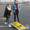 image:imageNFL 2 x 3 Solid Wood Cornhole Set with Direct Print HD Team Graphics  Great Gift for Any Football Fan Bean Bag Toss Family Outdoor GamesLos Angeles Rams