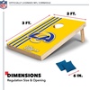 image:imageNFL 2 x 3 Solid Wood Cornhole Set with Direct Print HD Team Graphics  Great Gift for Any Football Fan Bean Bag Toss Family Outdoor GamesLos Angeles Rams