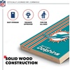 image:imageNFL 2 x 3 Solid Wood Cornhole Set with Direct Print HD Team Graphics  Great Gift for Any Football Fan Bean Bag Toss Family Outdoor GamesMiami Dolphins