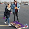 image:imageNFL 2 x 3 Solid Wood Cornhole Set with Direct Print HD Team Graphics  Great Gift for Any Football Fan Bean Bag Toss Family Outdoor GamesMinnesota Vikings