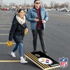 image:imageNFL 2 x 3 Solid Wood Cornhole Set with Direct Print HD Team Graphics  Great Gift for Any Football Fan Bean Bag Toss Family Outdoor GamesPittsburgh Steelers