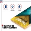 image:imageNFL Football 2 x 4 Regulation Size Solid Wood Cornhole Set with Direct Print HD Team Graphics Great Gift for Any Football Fan Bean Bag Toss Family Outdoor GameJacksonville Jaguars