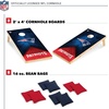 image:imageNFL Football 2 x 4 Regulation Size Solid Wood Cornhole Set with Direct Print HD Team Graphics Great Gift for Any Football Fan Bean Bag Toss Family Outdoor GameNew England Patriots
