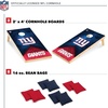 image:imageNFL Football 2 x 4 Regulation Size Solid Wood Cornhole Set with Direct Print HD Team Graphics Great Gift for Any Football Fan Bean Bag Toss Family Outdoor GameNew York Giants