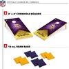 image:imageNFL Football 2 x 4 Regulation Size Solid Wood Cornhole Set with Direct Print HD Team Graphics Great Gift for Any Football Fan Bean Bag Toss Family Outdoor GameMinnesota Vikings