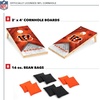 image:imageNFL Football 2 x 4 Regulation Size Solid Wood Cornhole Set with Direct Print HD Team Graphics Great Gift for Any Football Fan Bean Bag Toss Family Outdoor GameCincinnati Bengals