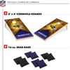 image:imageNFL Football 2 x 4 Regulation Size Solid Wood Cornhole Set with Direct Print HD Team Graphics Great Gift for Any Football Fan Bean Bag Toss Family Outdoor GameBaltimore Ravens