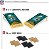 image:imageNFL Football 2 x 4 Regulation Size Solid Wood Cornhole Set with Direct Print HD Team Graphics Great Gift for Any Football Fan Bean Bag Toss Family Outdoor GameJacksonville Jaguars