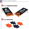 image:imageNFL Football 2 x 4 Regulation Size Solid Wood Cornhole Set with Direct Print HD Team Graphics Great Gift for Any Football Fan Bean Bag Toss Family Outdoor GameChicago Bears