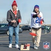 image:imageNFL Football Portable Size 1 x 2 Solid Wood Cornhole Set with Direct Print HD Team Graphics  Travel SizeAtlanta Falcons