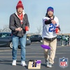 image:imageNFL Football Portable Size 1 x 2 Solid Wood Cornhole Set with Direct Print HD Team Graphics  Travel SizeBaltimore Ravens