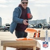 image:imageNFL Football Portable Size 1 x 2 Solid Wood Cornhole Set with Direct Print HD Team Graphics  Travel SizeChicago Bears