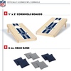 image:imageNFL Football Portable Size 1 x 2 Solid Wood Cornhole Set with Direct Print HD Team Graphics  Travel SizeDallas Cowboys