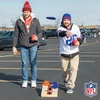 image:imageNFL Football Portable Size 1 x 2 Solid Wood Cornhole Set with Direct Print HD Team Graphics  Travel SizeDenver Broncos