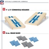 image:imageNFL Football Portable Size 1 x 2 Solid Wood Cornhole Set with Direct Print HD Team Graphics  Travel SizeDetroit Lions