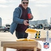 image:imageNFL Football Portable Size 1 x 2 Solid Wood Cornhole Set with Direct Print HD Team Graphics  Travel SizeGreen Bay Packers