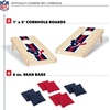 image:imageNFL Football Portable Size 1 x 2 Solid Wood Cornhole Set with Direct Print HD Team Graphics  Travel SizeHouston Texans