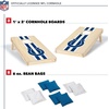 image:imageNFL Football Portable Size 1 x 2 Solid Wood Cornhole Set with Direct Print HD Team Graphics  Travel SizeIndianapolis Colts