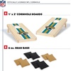 image:imageNFL Football Portable Size 1 x 2 Solid Wood Cornhole Set with Direct Print HD Team Graphics  Travel SizeJacksonville Jaguars