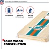 image:imageNFL Football Portable Size 1 x 2 Solid Wood Cornhole Set with Direct Print HD Team Graphics  Travel SizeMiami Dolphins