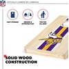 image:imageNFL Football Portable Size 1 x 2 Solid Wood Cornhole Set with Direct Print HD Team Graphics  Travel SizeMinnesota Vikings