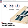 image:imageNFL Football Portable Size 1 x 2 Solid Wood Cornhole Set with Direct Print HD Team Graphics  Travel SizePhiladelphia Eagles